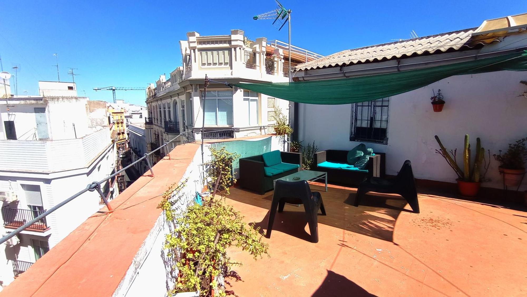 Preciosa Habitacion En Pleno Centro De Sevilla Ideal Para Hacer Turismo Y Vivir La Ciudad Bagian luar foto